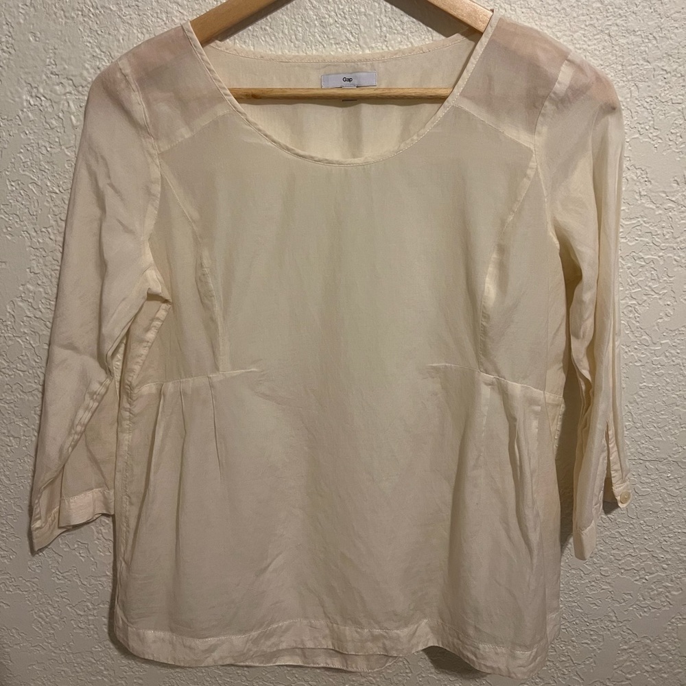 Gap ivory Blouse